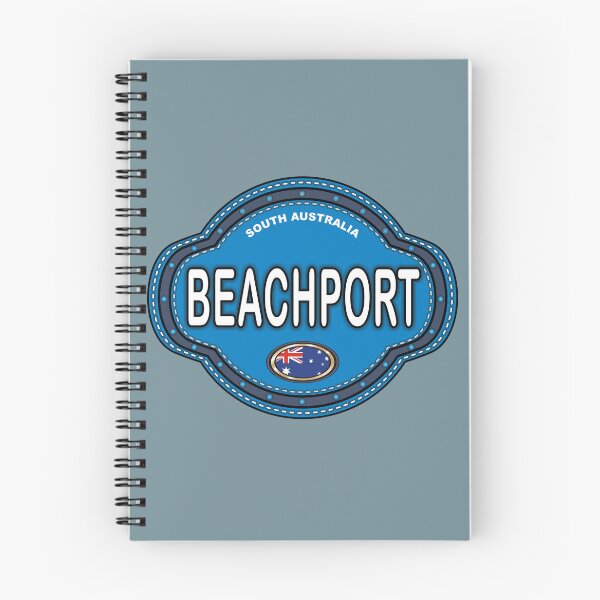 Item preview, Beachport South Australia stitching effect emblem designed and sold by studioss76.