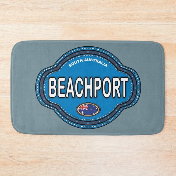 Item preview, Beachport South Australia stitching effect emblem designed and sold by studioss76.