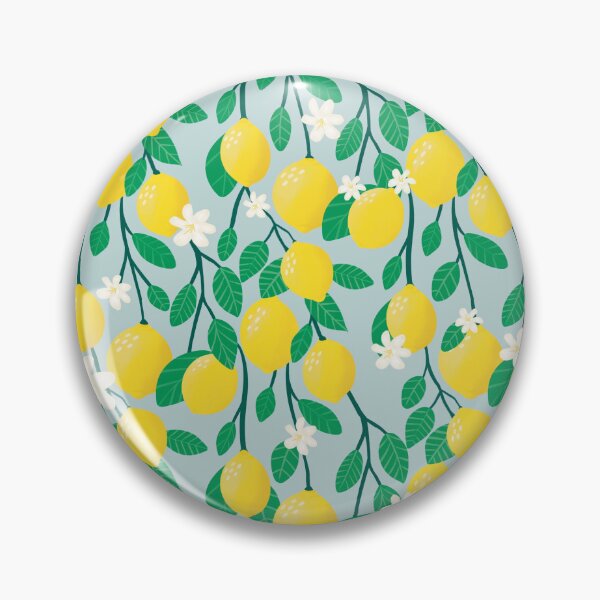 Item preview, Lemons and Leaves designed and sold by Iris Clare Studio.
