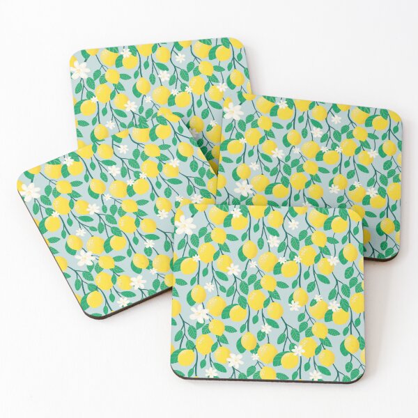 Item preview, Lemons and Leaves designed and sold by Iris Clare Studio.