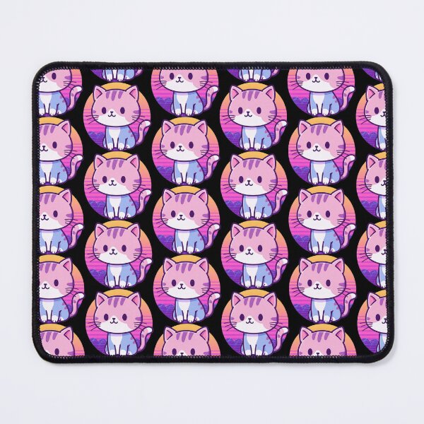 Item preview, Synthwave Cat designed and sold by Tw1nsAIArt.