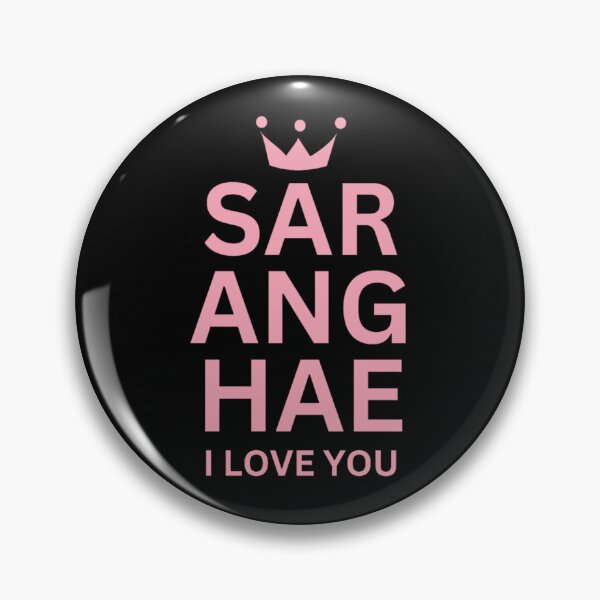 Item preview, Pink Saranghae I Love You designed and sold by Hyunnibear.