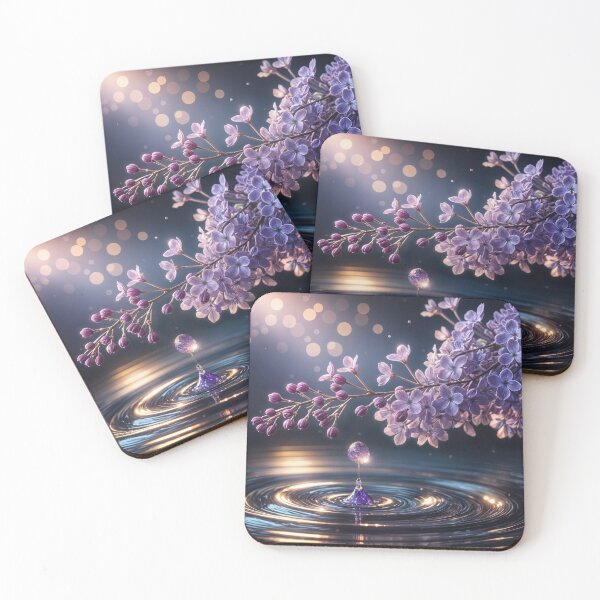 Item preview, Lilac Dewdrop designed and sold by Maria Dryfhout.
