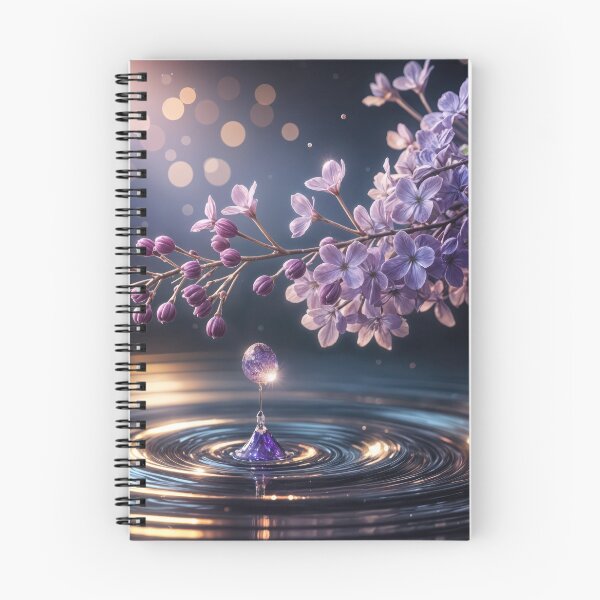 Item preview, Lilac Dewdrop designed and sold by Maria Dryfhout.