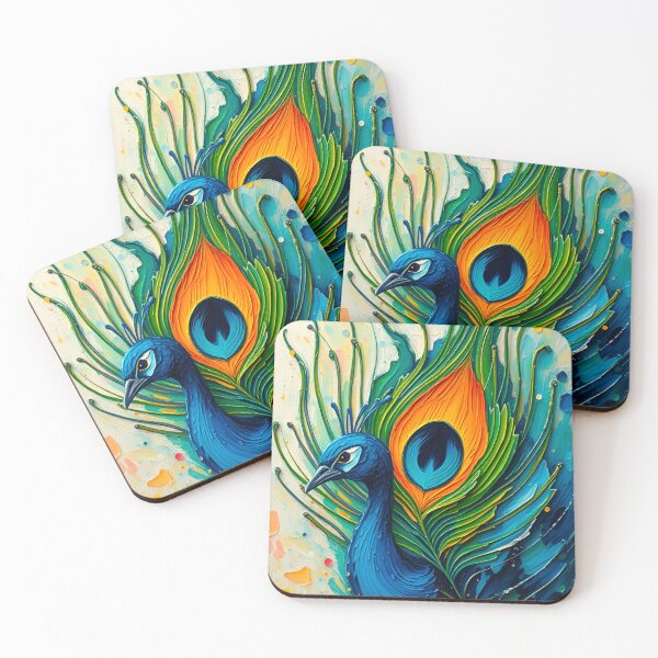 Item preview, Peacock designed and sold by MatrixTattoo.