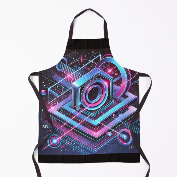 Item preview, Neon Geometric 3D Design designed and sold by Marcinkowski-studio .