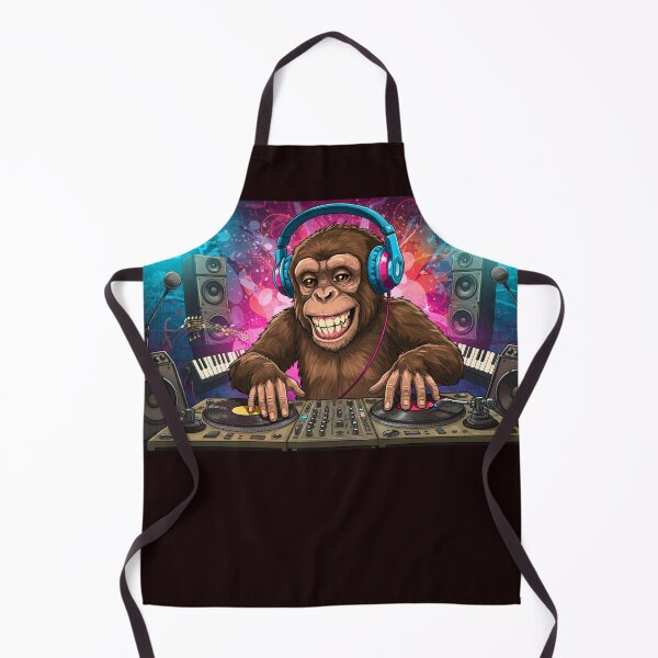 Item preview, Let's Party: Monkey DJ designed and sold by FitEnvy.