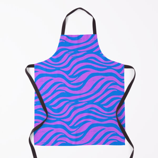 Artikelvorschau, Lebendige Zebrastreifen - Elektrisches Blau und Pink entworfen und verkauft von MindFulStudios.