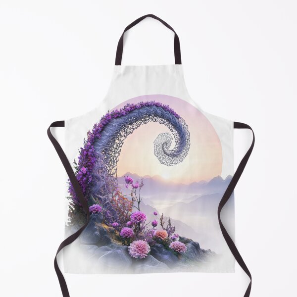 Item preview, "Enchanted Spiral of Blossoms" designed and sold by bloorose.