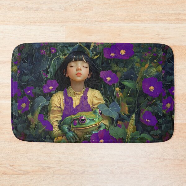 Item preview, Not That Kind of Fairy Tale | Girl with a Frog Prince designed and sold by MaryFiore.