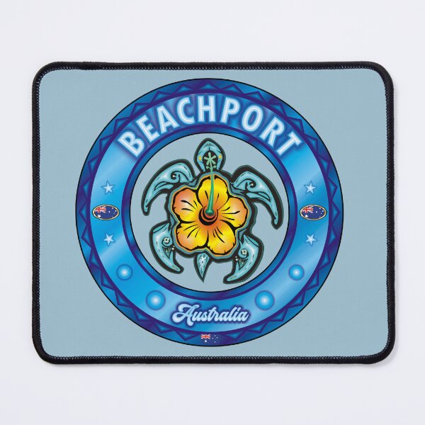 Item preview, Beachport Australia sea turtle hibiscus designed and sold by studioss76.