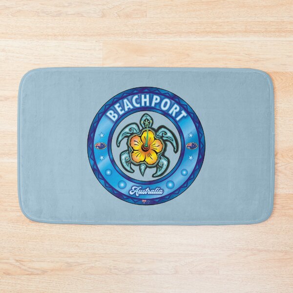 Item preview, Beachport Australia sea turtle hibiscus designed and sold by studioss76.