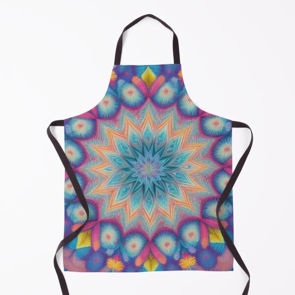 Item preview, pattern colorful mandala designed and sold by Only Good Vibes.