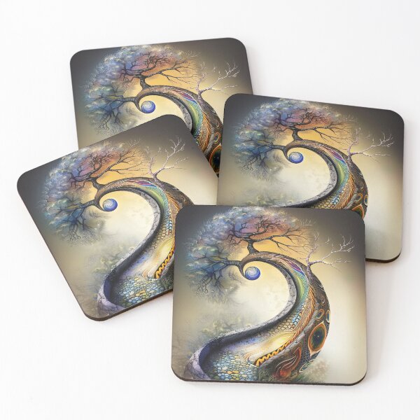 Item preview, "Ethereal Fusion: The Tree of Life and Cosmos" designed and sold by bloorose.