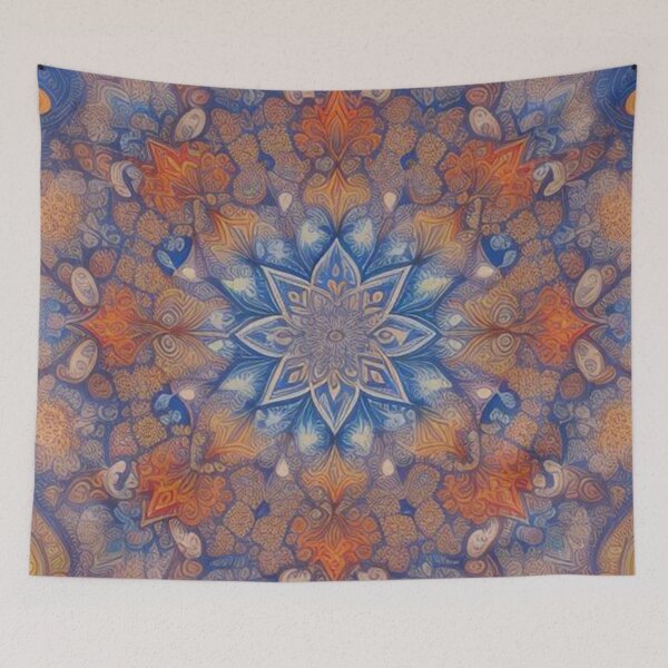 Item preview, pattern colorful mandala designed and sold by Only Good Vibes.