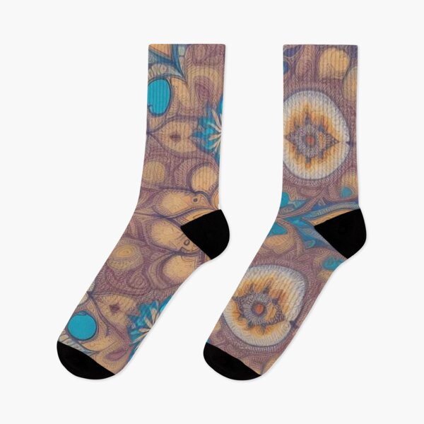 Item preview, pattern colorful mandala designed and sold by Only Good Vibes.