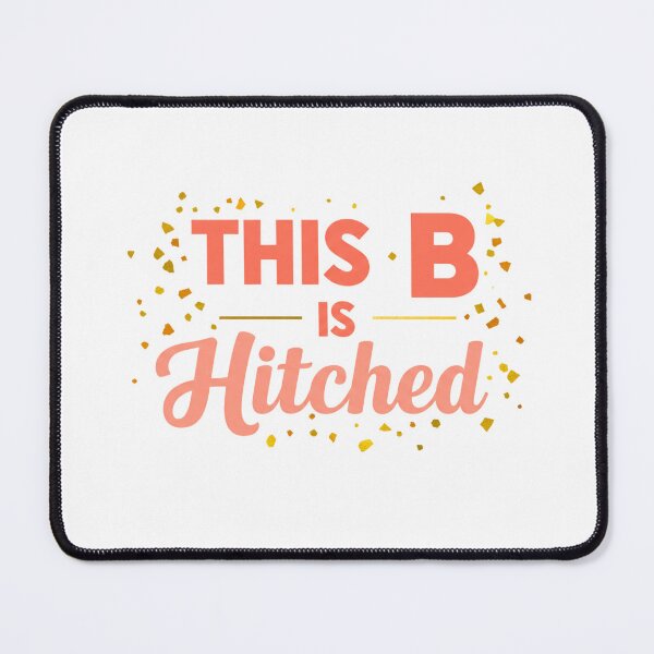 Item preview, This B is Hitched - orange designed and sold by FitEnvy.