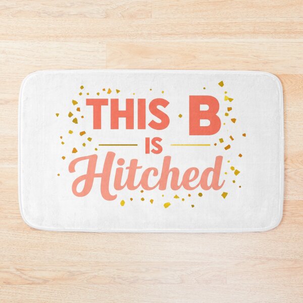 Item preview, This B is Hitched - orange designed and sold by FitEnvy.
