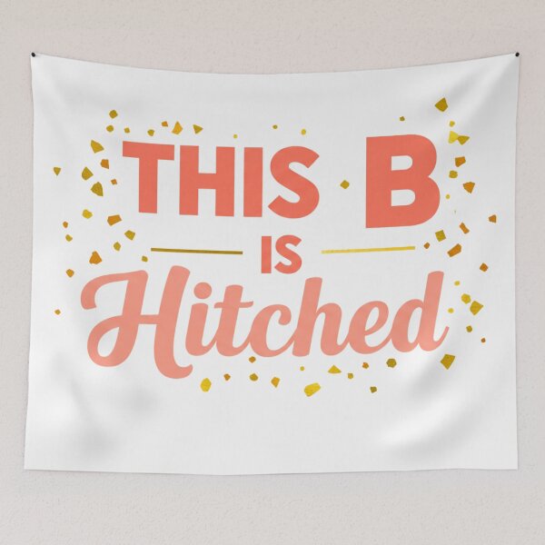 Item preview, This B is Hitched - orange designed and sold by FitEnvy.