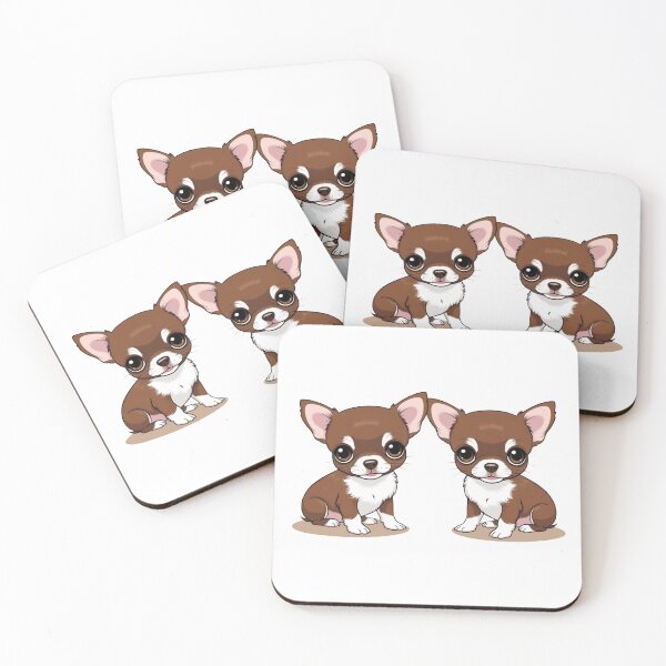Item preview, Chihuahua Twin Puppies designed and sold by pincelycolores.