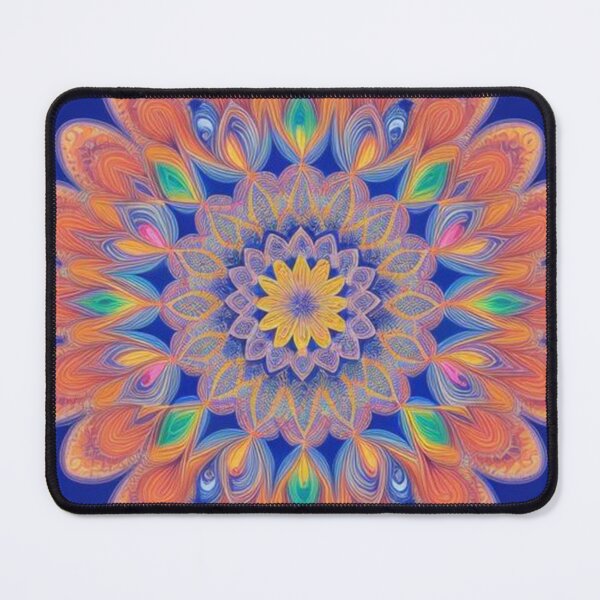 Item preview, pattern colorful mandala designed and sold by Only Good Vibes.