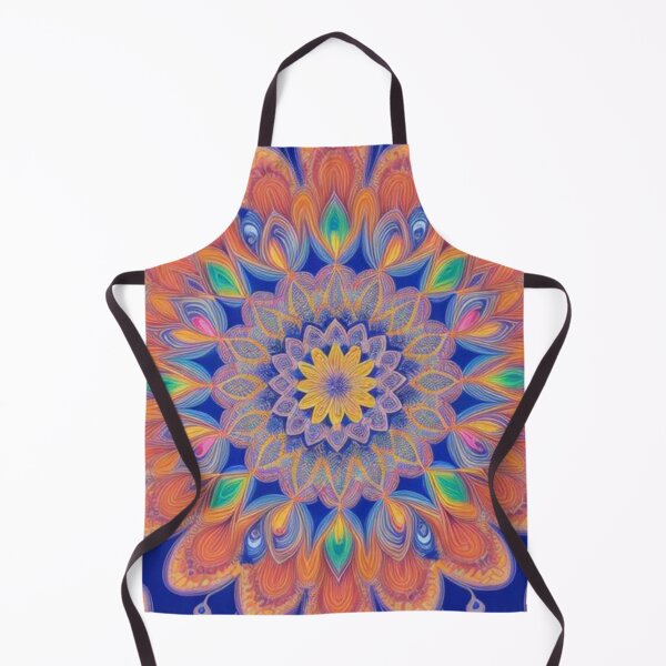 Item preview, pattern colorful mandala designed and sold by Only Good Vibes.