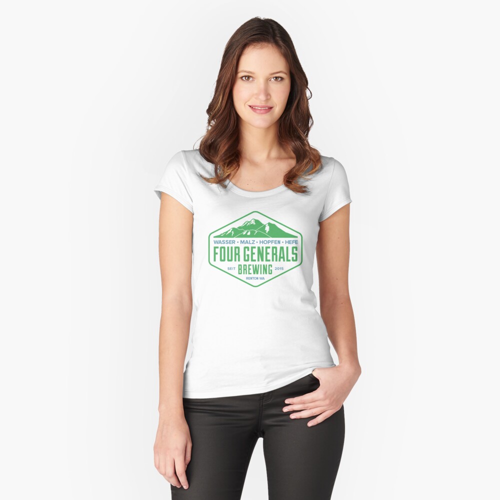 Item preview, Fitted Scoop T-Shirt designed and sold by md11hud.