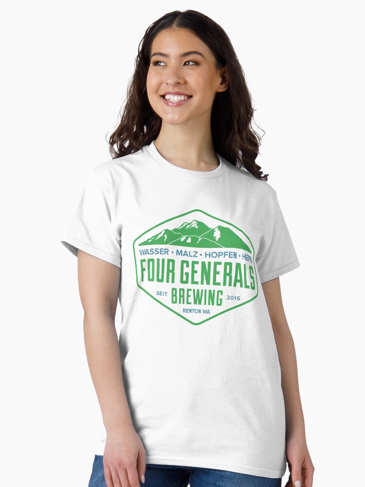Thumbnail 2 of 7, Classic T-Shirt, Green and Blue Hex designed and sold by md11hud.