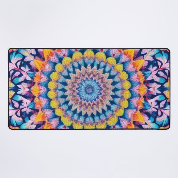 Item preview, pattern colorful mandala designed and sold by Only Good Vibes.
