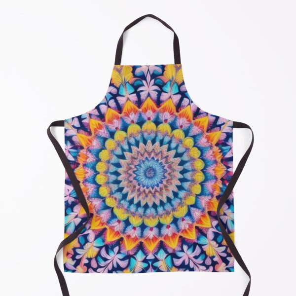 Item preview, pattern colorful mandala designed and sold by Only Good Vibes.