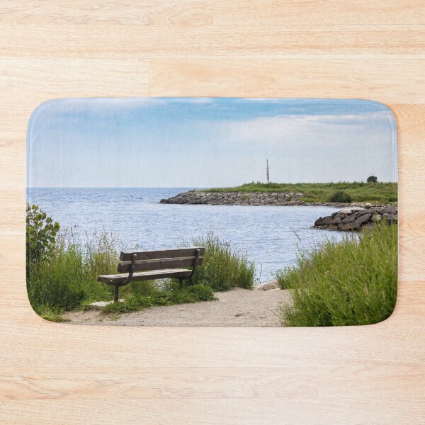 Item preview, Tranquil Park Bench at Sam Smith Park in Toronto designed and sold by jrtwynam.