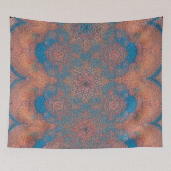 Item preview, pattern colorful mandala designed and sold by Only Good Vibes.