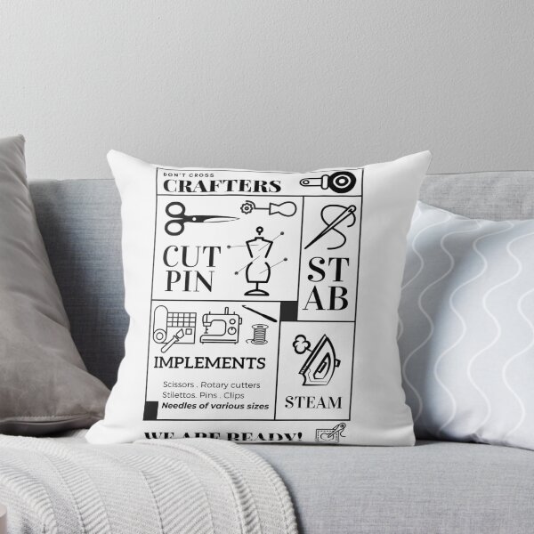 Item preview, Don't Cross Crafters designed and sold by Ann Other Idea.