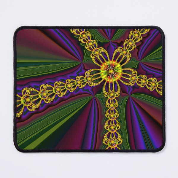 Item preview, Decorative geometric floralabstract designed and sold by pinkal.