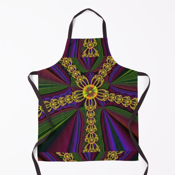 Item preview, Decorative geometric floralabstract designed and sold by pinkal.