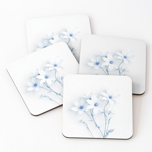 Item preview, Blue Serenity Blossoms designed and sold by roxysnextgenart.