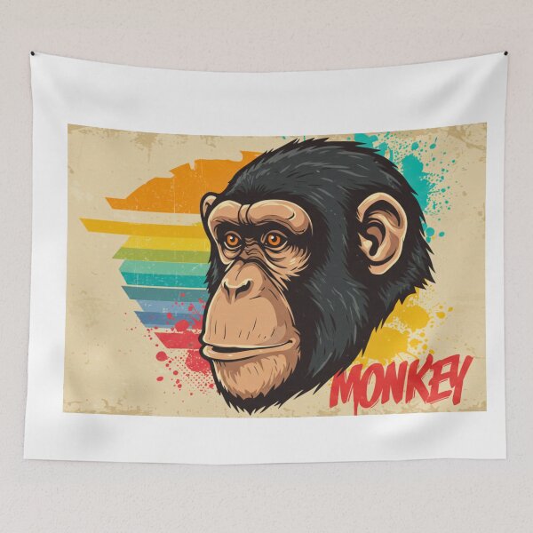Item preview, Rainbow Monkey designed and sold by FitEnvy.