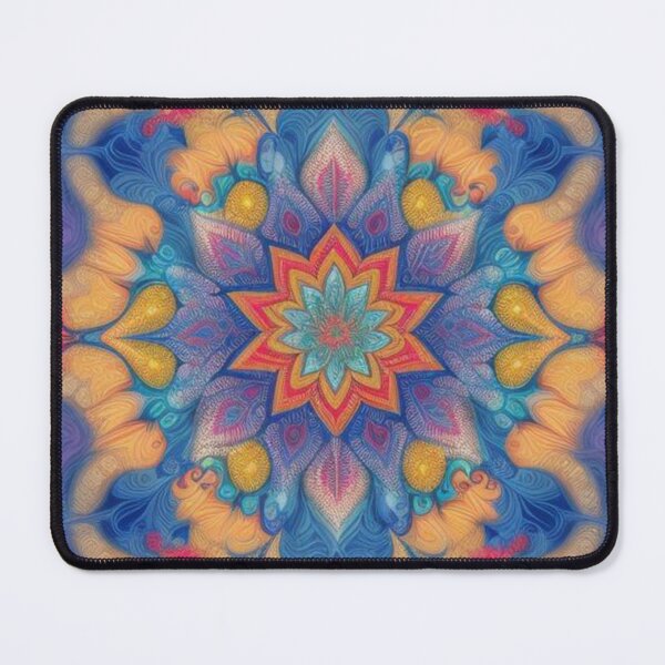 Item preview, pattern colorful mandala designed and sold by Only Good Vibes.