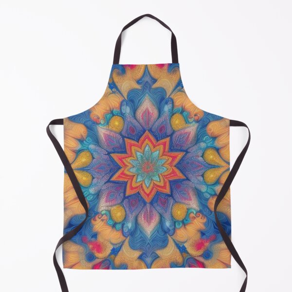 Item preview, pattern colorful mandala designed and sold by Only Good Vibes.