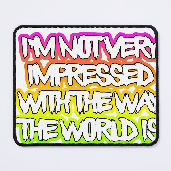 Item preview, Not Impressed, Anarchy, Sherbert designed and sold by Lovely Memetics.