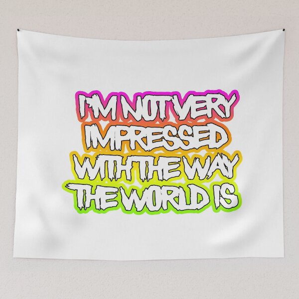 Item preview, Not Impressed, Anarchy, Sherbert designed and sold by Lovely Memetics.