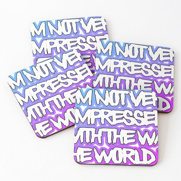 Item preview, Not Impressed, Anarchy, Vaporwave designed and sold by Lovely Memetics.