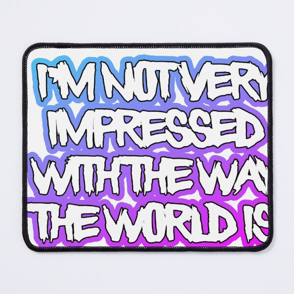 Item preview, Not Impressed, Anarchy, Vaporwave designed and sold by Lovely Memetics.