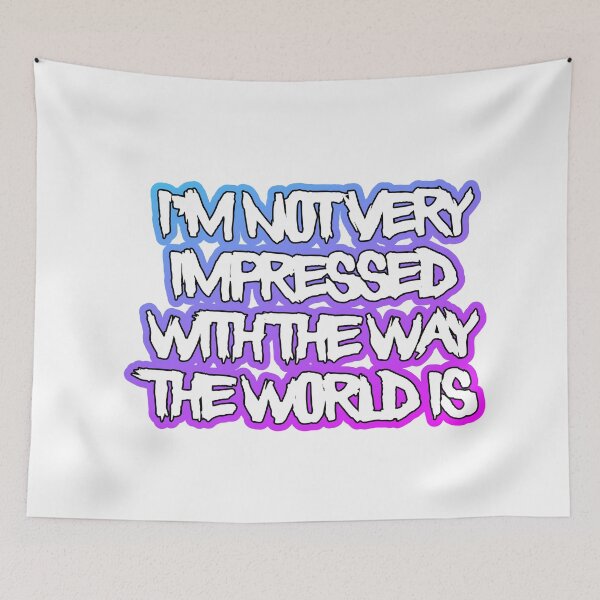 Item preview, Not Impressed, Anarchy, Vaporwave designed and sold by Lovely Memetics.