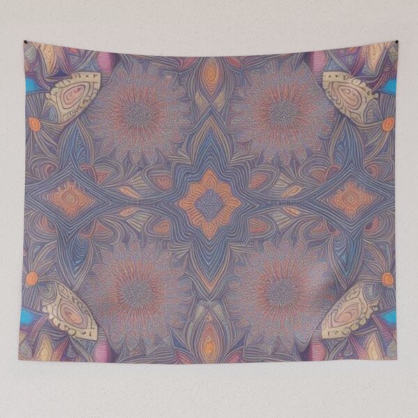Item preview, pattern colorful mandala designed and sold by Only Good Vibes.