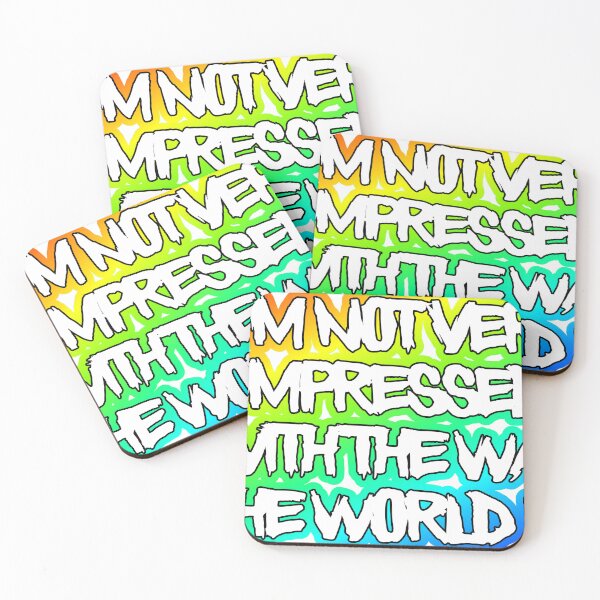 Item preview, Not Impressed, Anarchy, Prime Rainbow designed and sold by Lovely Memetics.