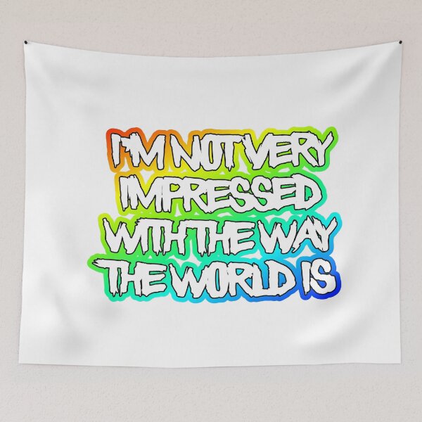Item preview, Not Impressed, Anarchy, Prime Rainbow designed and sold by Lovely Memetics.