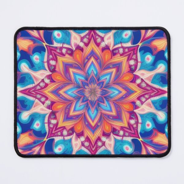 Item preview, pattern colorful mandala designed and sold by Only Good Vibes.