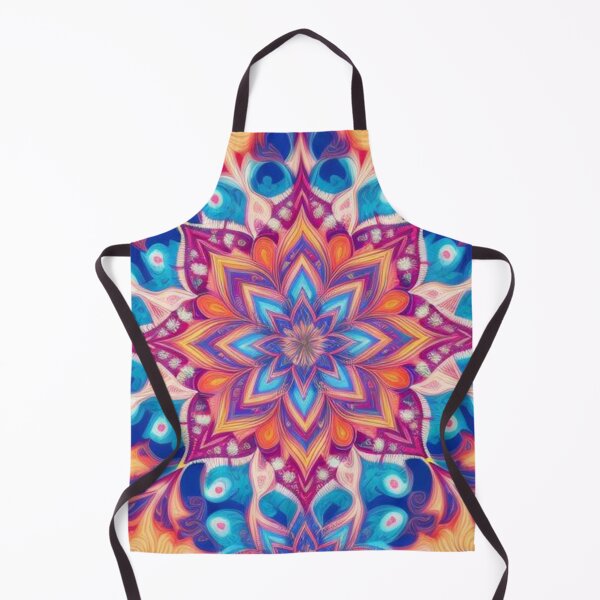 Item preview, pattern colorful mandala designed and sold by Only Good Vibes.