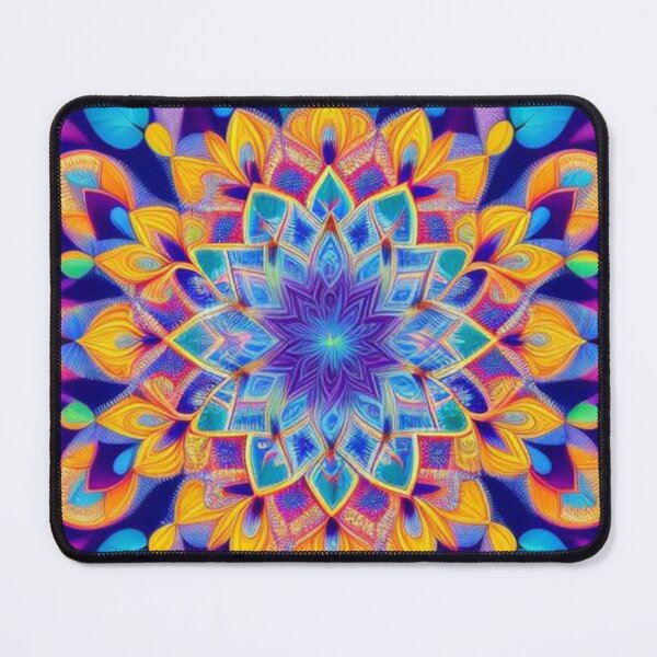 Item preview, pattern colorful mandala designed and sold by Only Good Vibes.